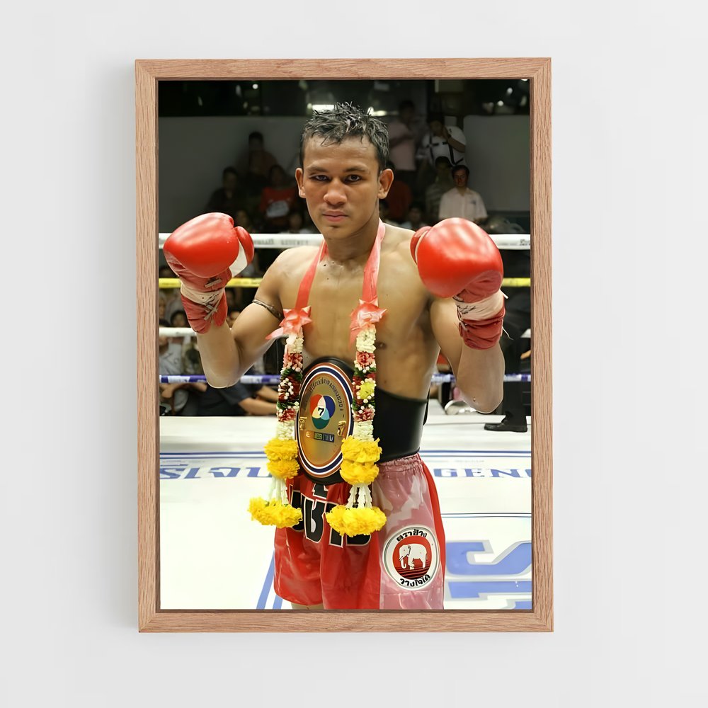 Poster Kunlun fight – affiche Kick-boxing (vue 4)